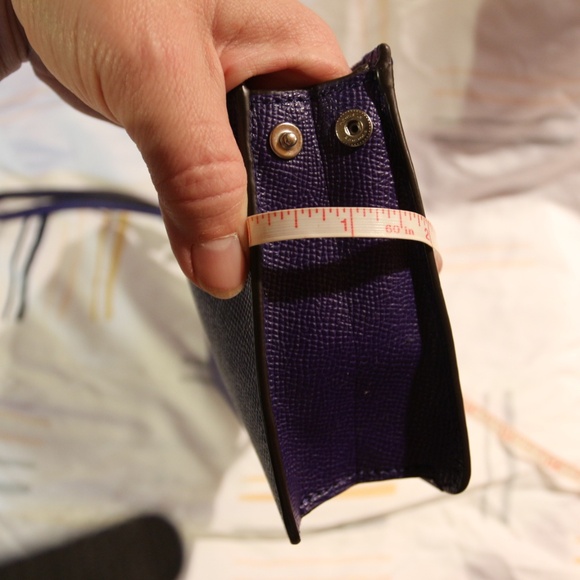 Coach Double-zip Wristlet/Clutch - Purple - Picture 11 of 11